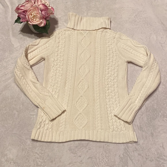 EDDIE BAUER Size S Cable Knit Sweater - Picture 8 of 13